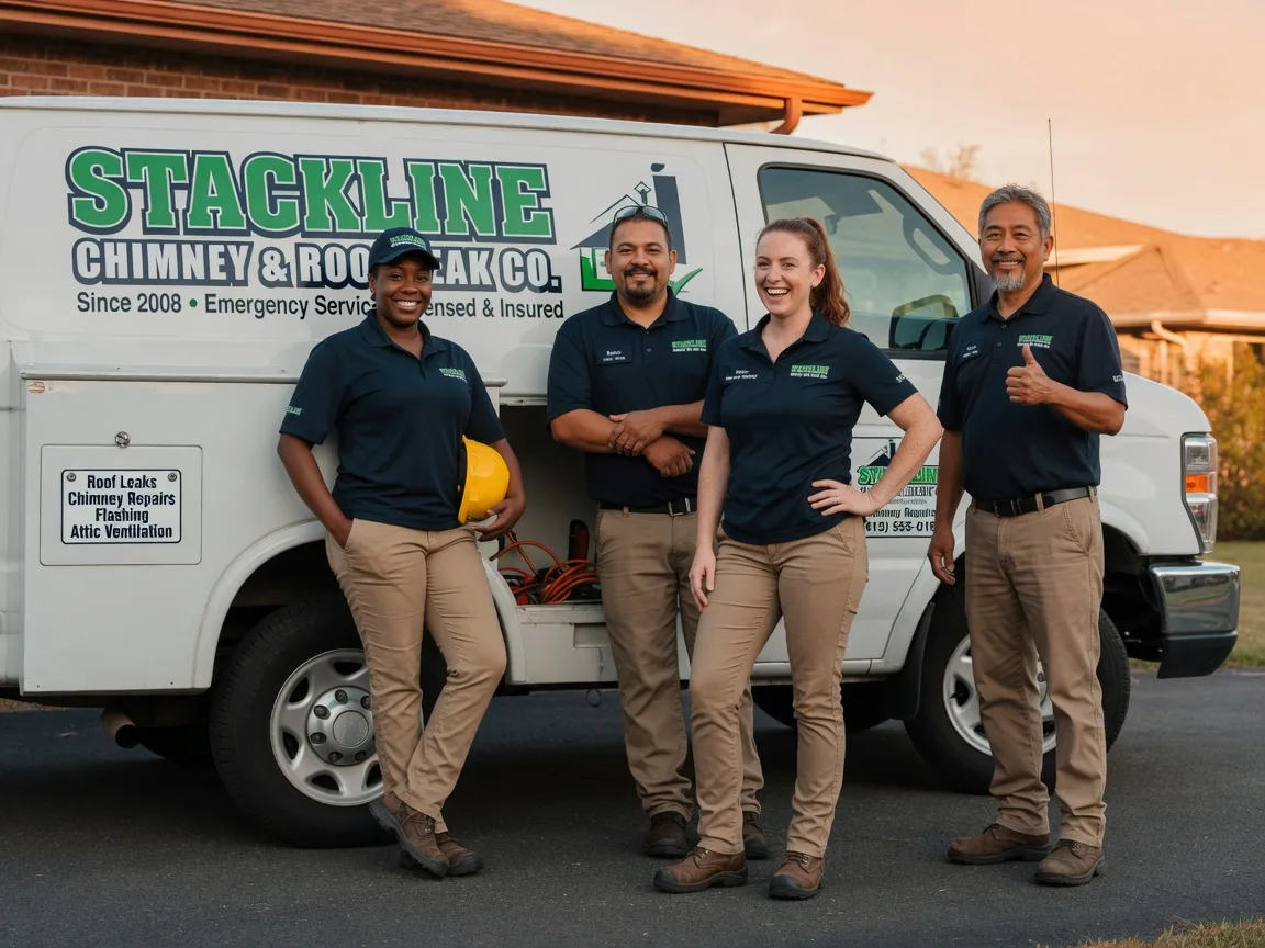 Chimney flashing repair company in Veneta, OR